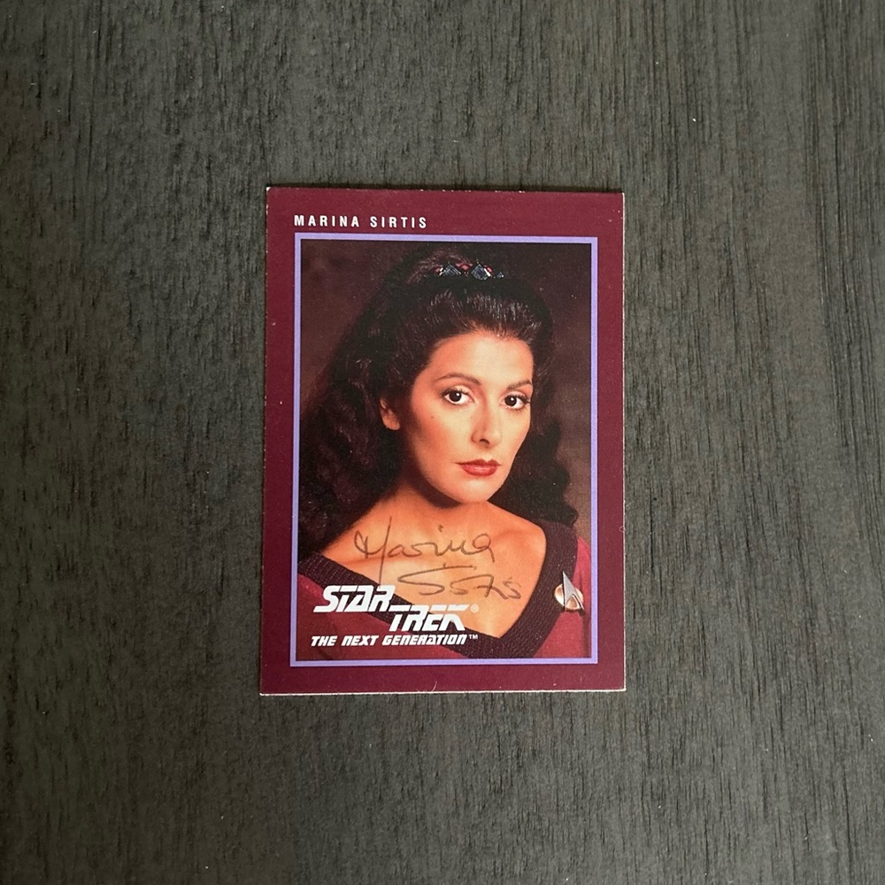 Marina Sirtis Star Trek The Next Generation Auto